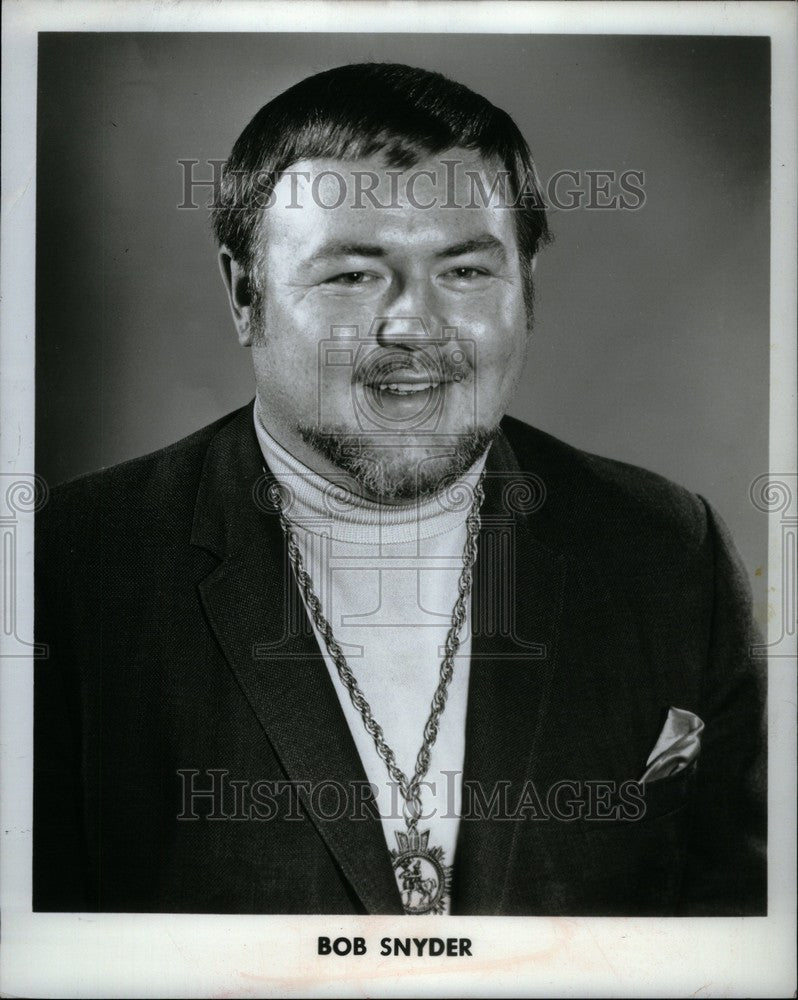 1971 Press Photo Bob Snyder, Sax musician - Historic Images