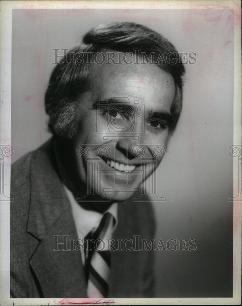 1985 Press Photo Tom Snyder American TV radio host - Historic Images