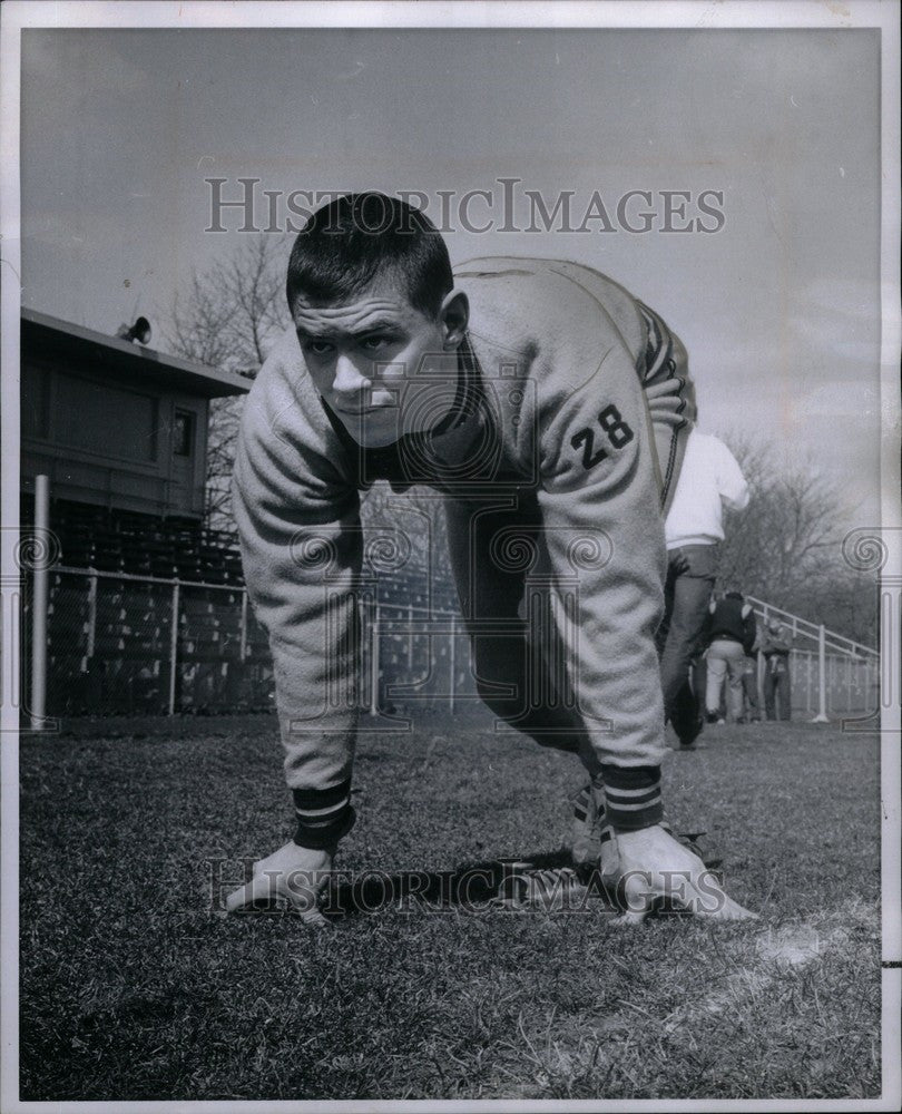 1964 Press Photo Jenison Fieldhouse Pat Richardson - Historic Images