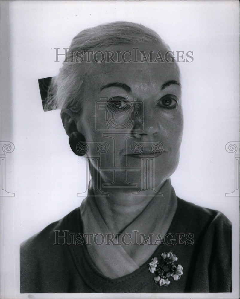 1970 Press Photo Lilian J Braun American Writer - Historic Images