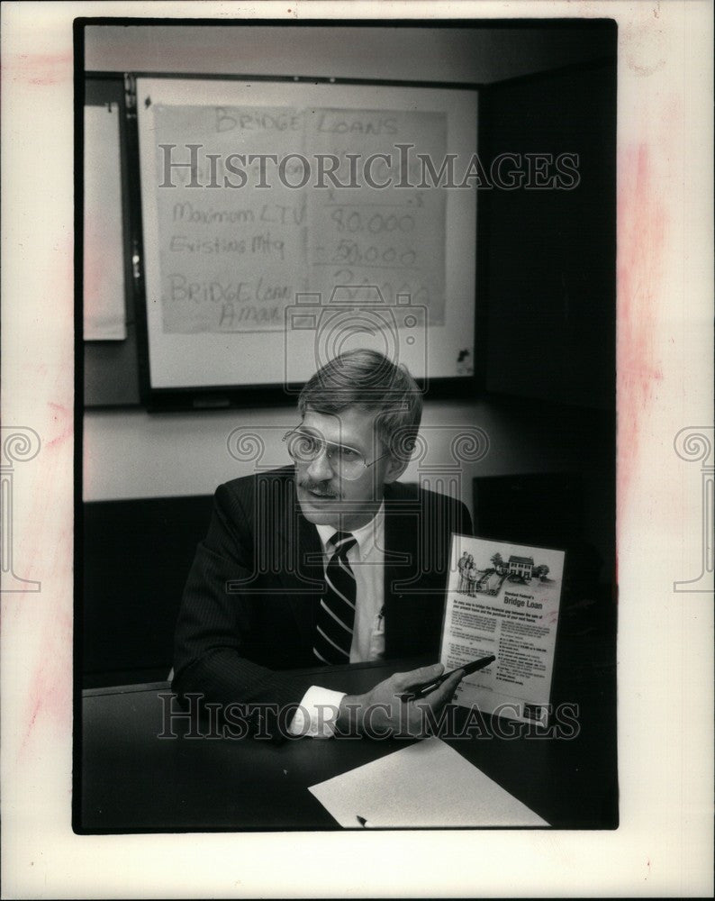 1987 Press Photo Thomas Brecht Standard Federal - Historic Images