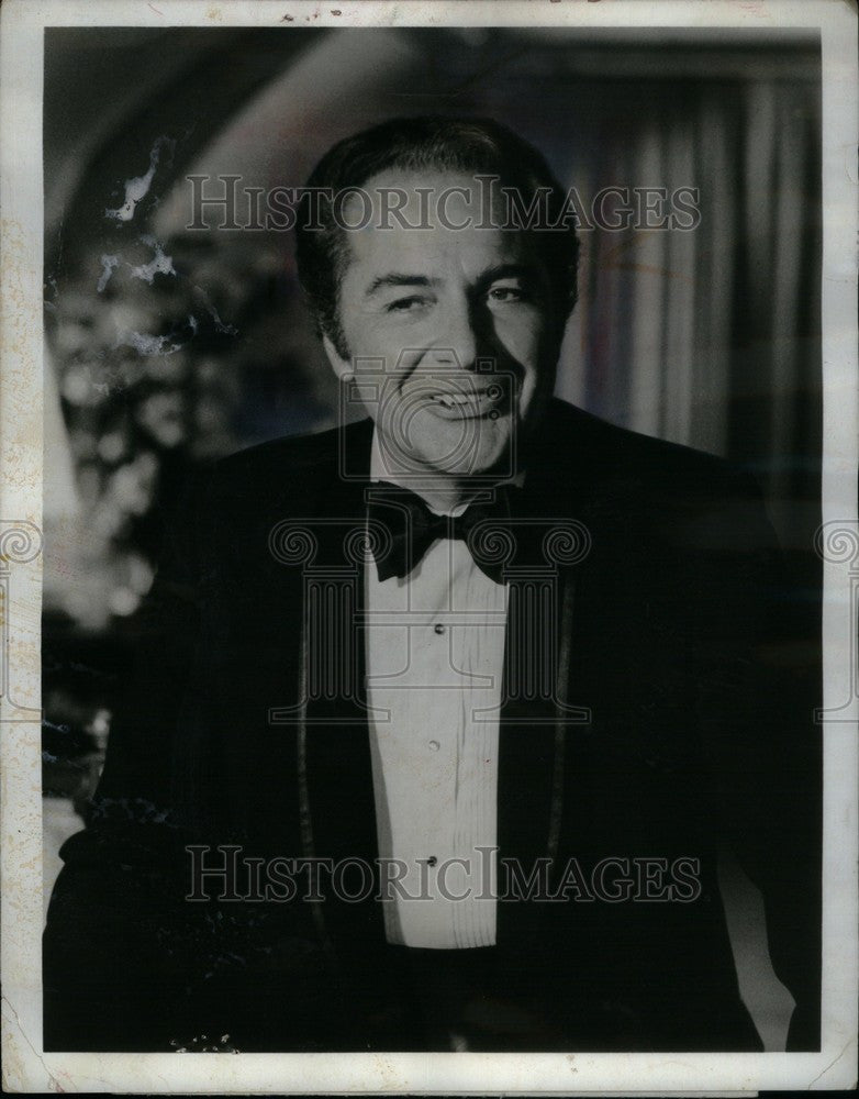 Press Photo Rossano Brazzi - Historic Images