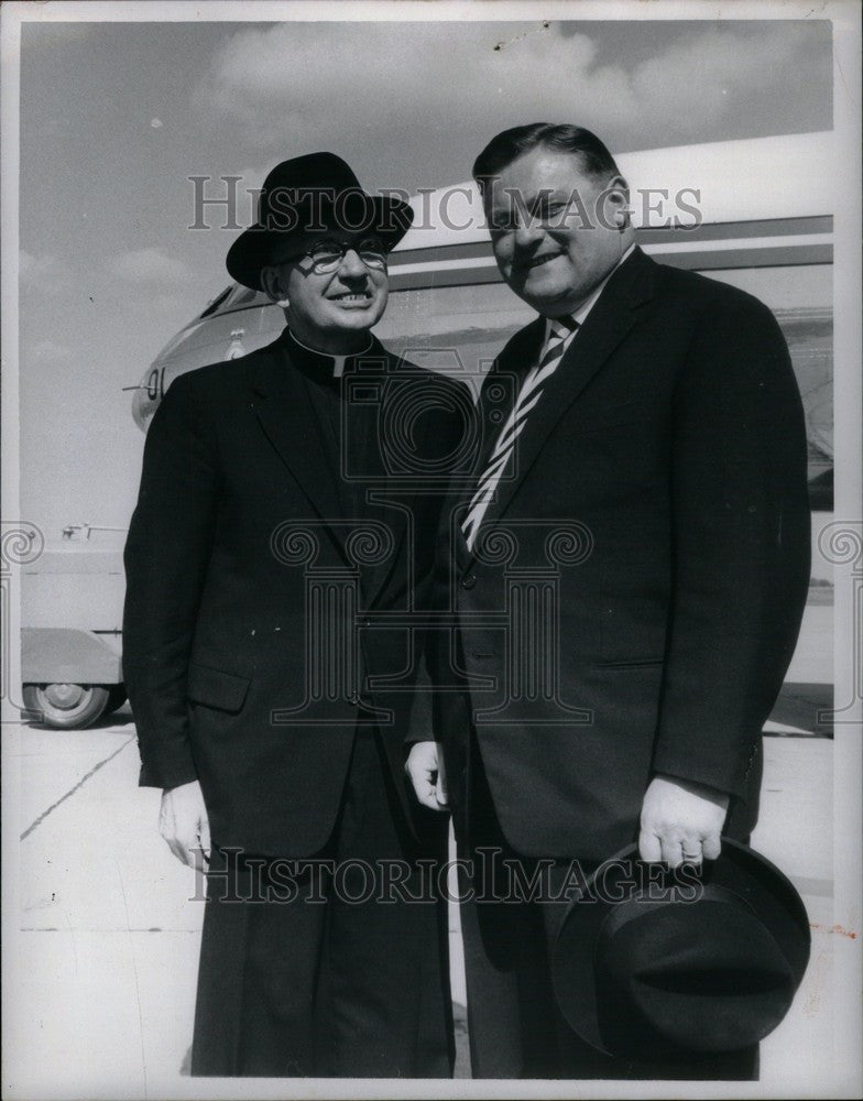 1959 Press Photo Franz Josef Strauss German politician - Historic Images