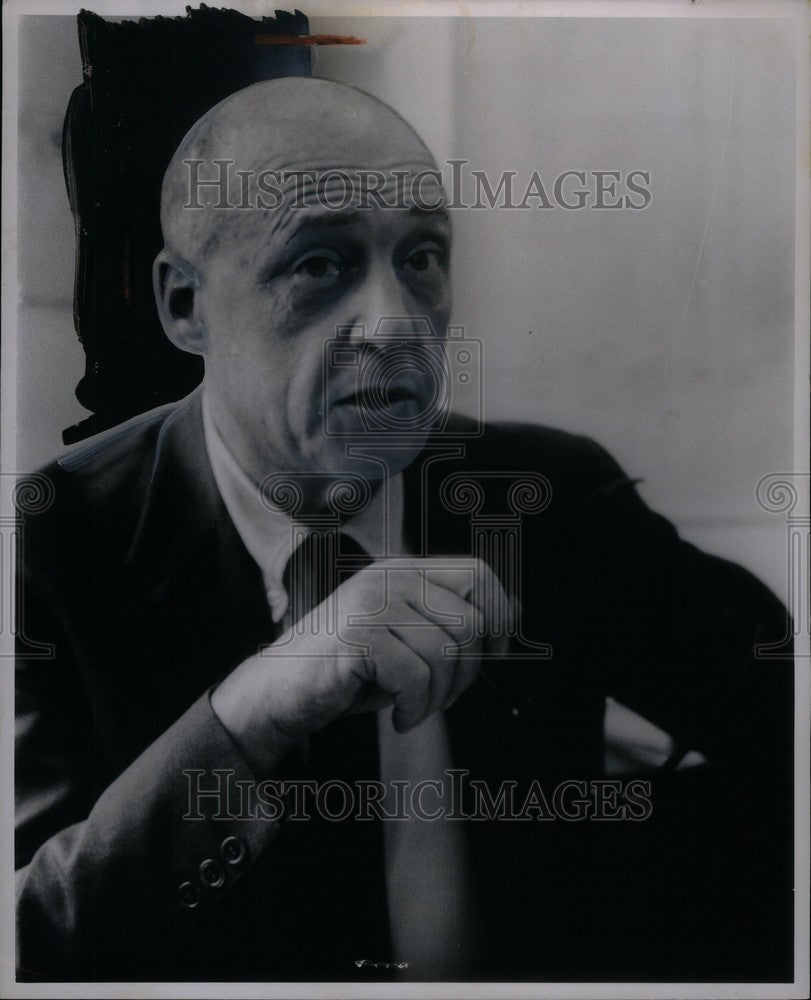 1963 Press Photo Oskar Stonorov architect writer - Historic Images