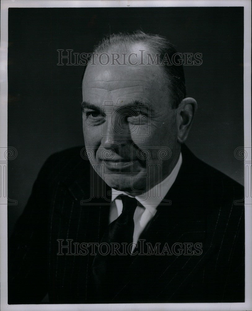 1956 Press Photo William Bill Stevenson - Historic Images