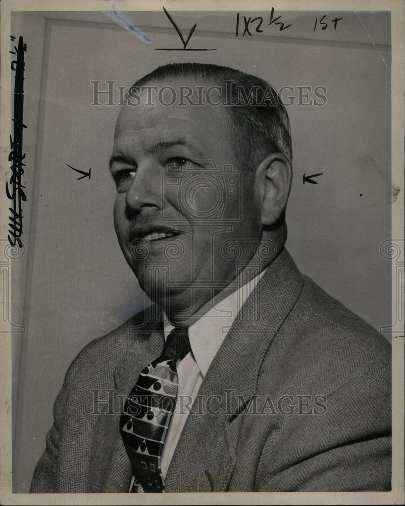 1949 Press Photo Jim Stout - Historic Images