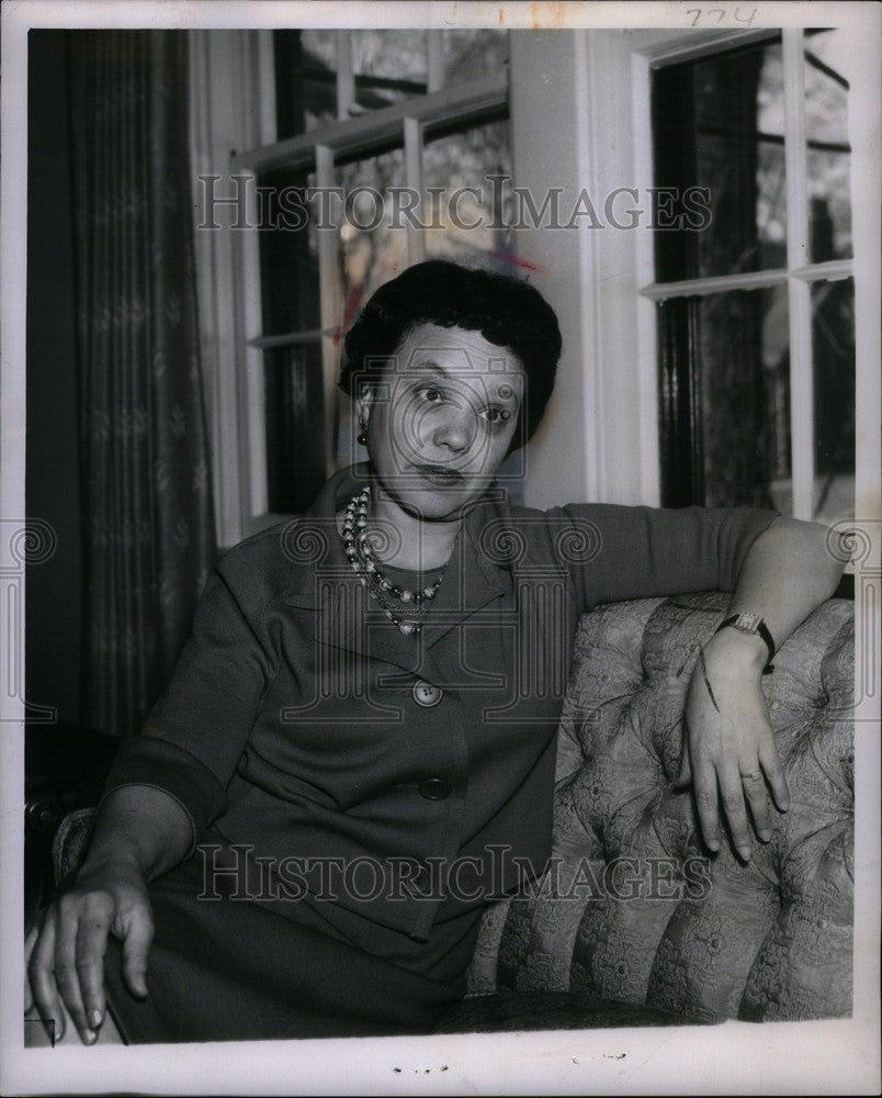 1963 Press Photo Judge juanita Kidd Stout - Historic Images