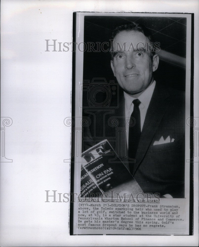 1966 Press Photo Frank Stranahan golf champion - Historic Images
