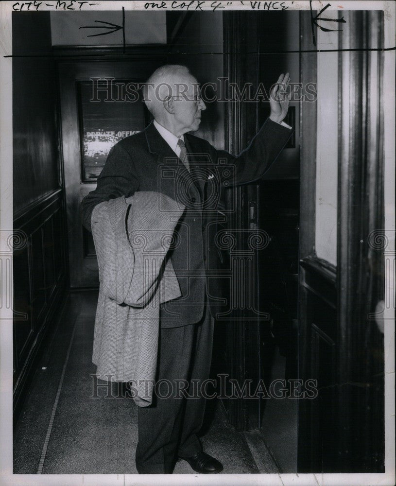 1955 Press Photo Judge Vincent M. Brennan - Historic Images