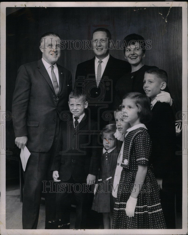 1963 Press Photo Judge Thomas Brennan - Historic Images