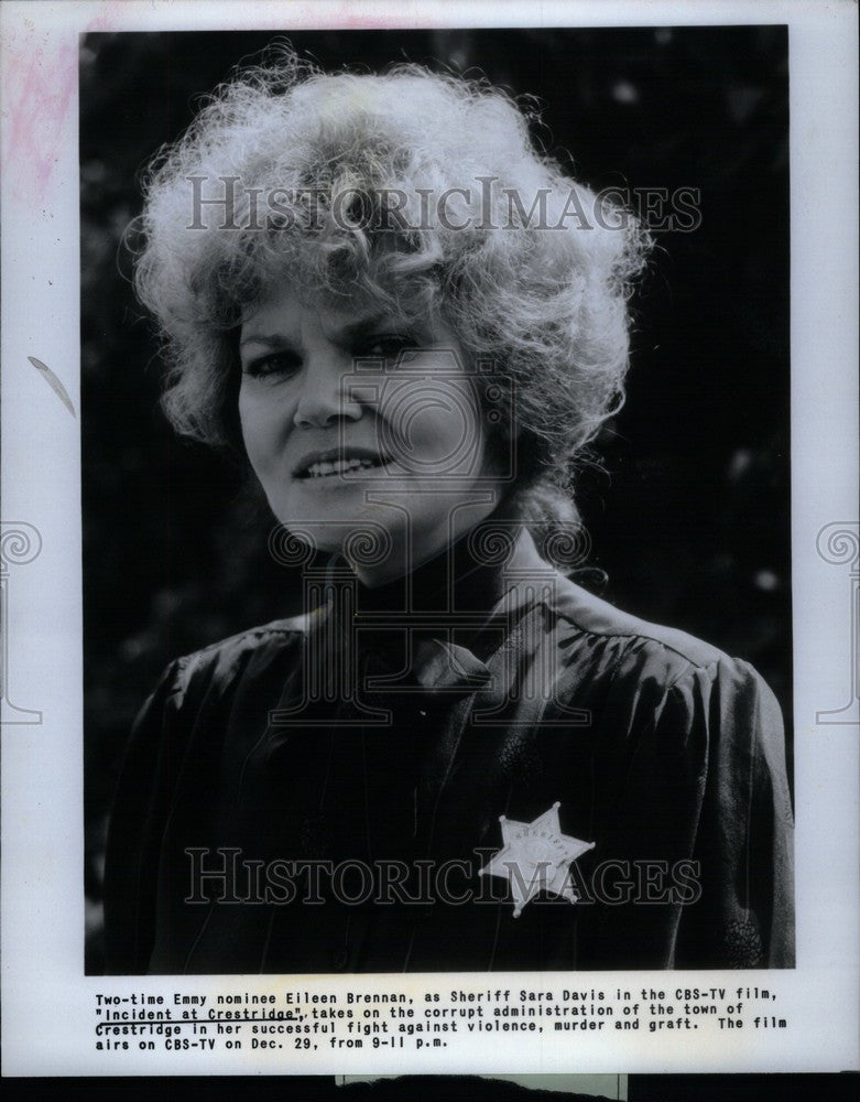 Press Photo Eileen Brennan American actress - Historic Images