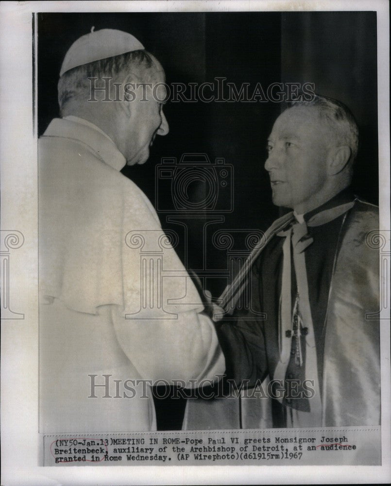 1967 Press Photo Joseph Breitenbeck - Historic Images