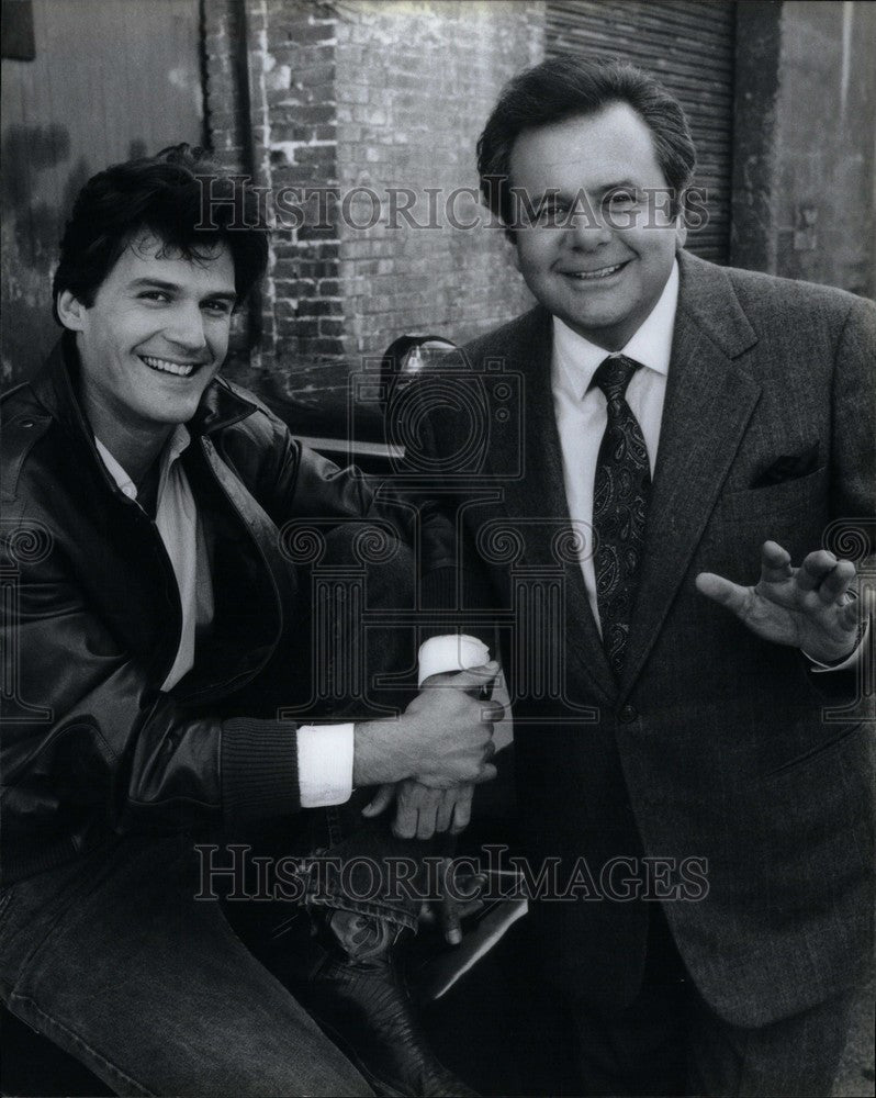 1987 Press Photo Paul Sorvino Actor - Historic Images