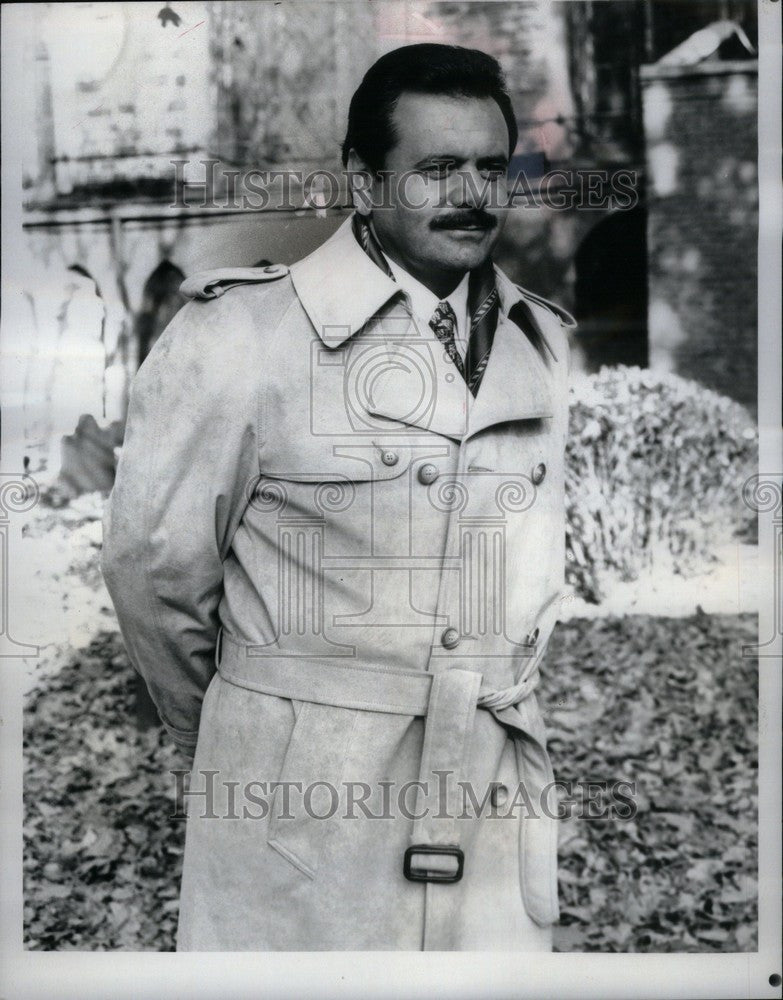 1982 Press Photo Paul Sorvino CBS - Historic Images