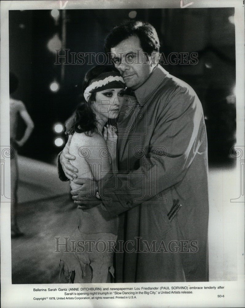 1978 Press Photo Anne Ditchburn Paul Sorvino - Historic Images