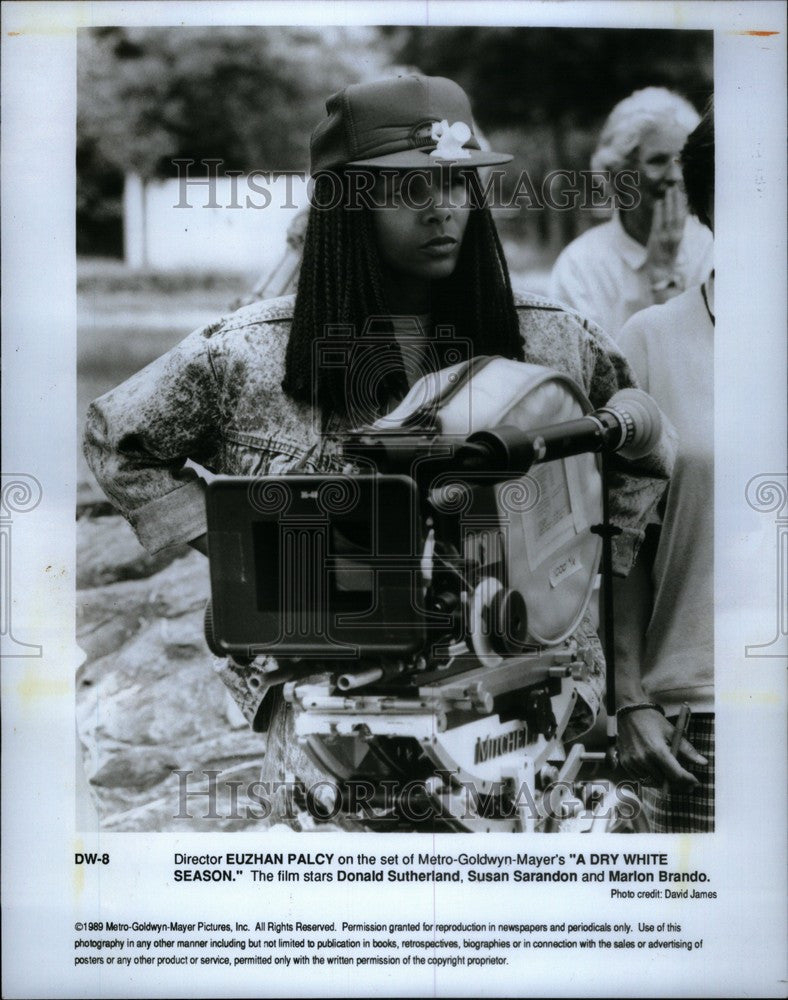 1989 Press Photo Euzhan Palcy Film Director - Historic Images