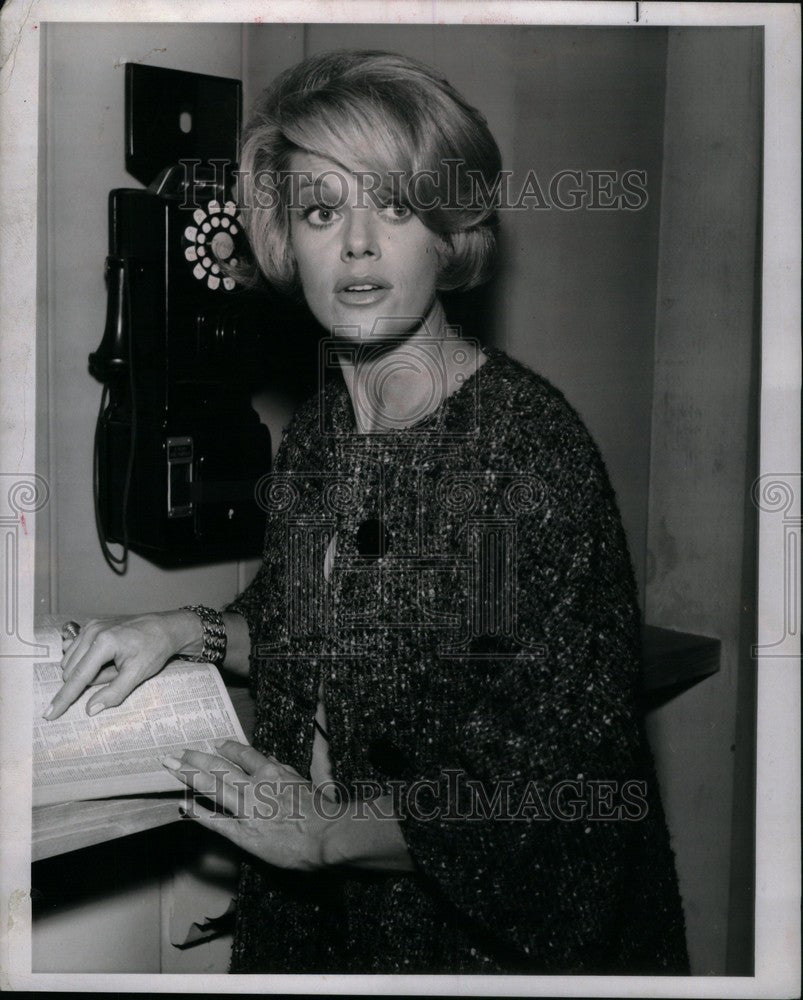 1965 Press Photo Janis Paige Connie Rankin Murder TV - Historic Images