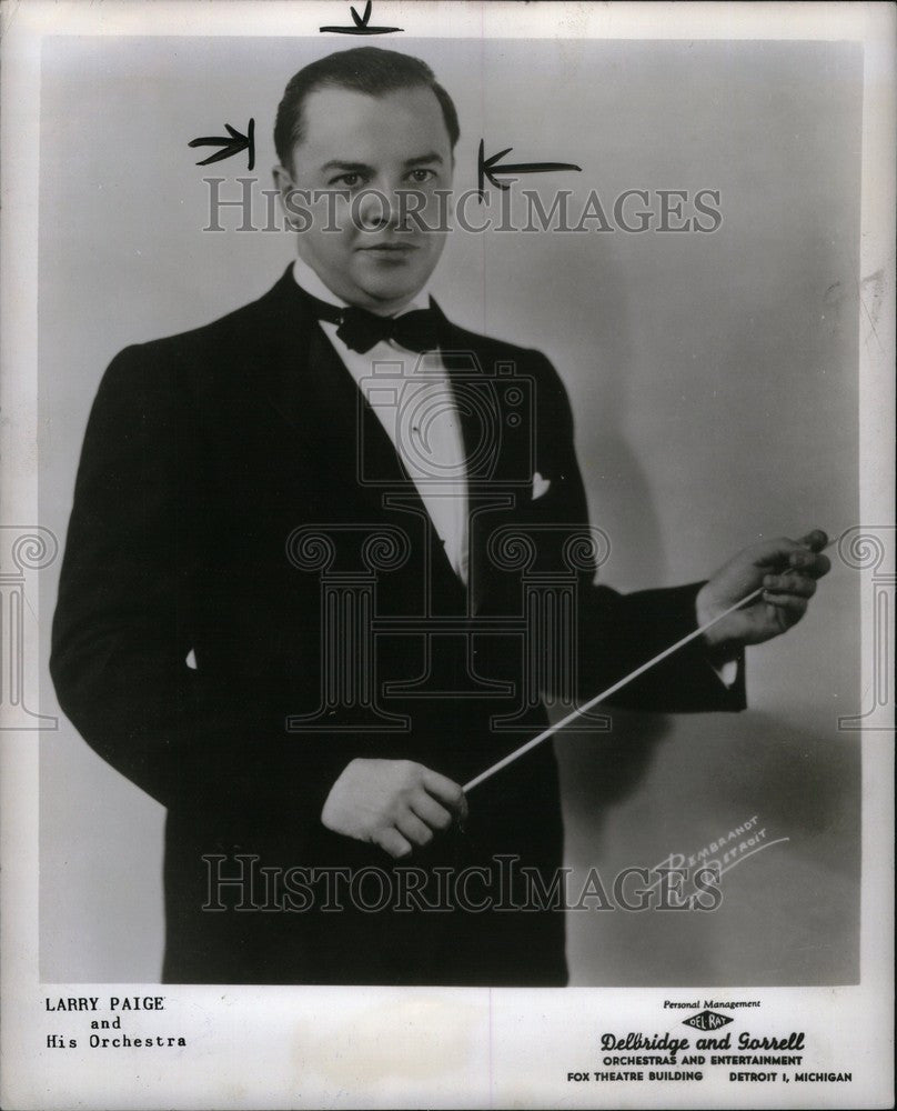 1950 Press Photo Larry Page English Pop Singer - Historic Images