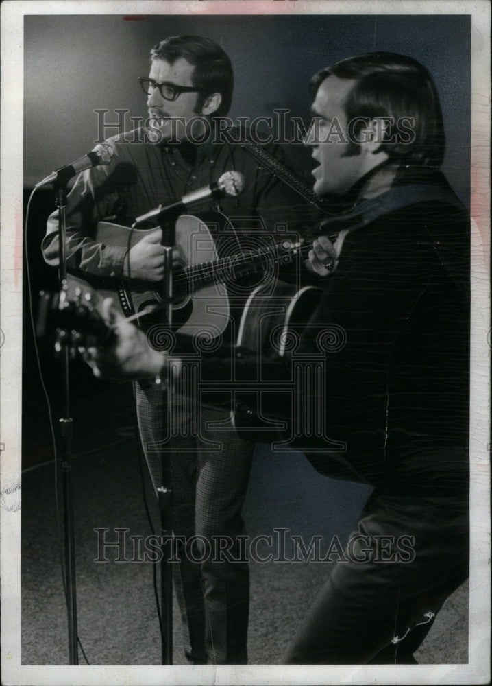 1970 Press Photo Reverends Page and Moore - Historic Images