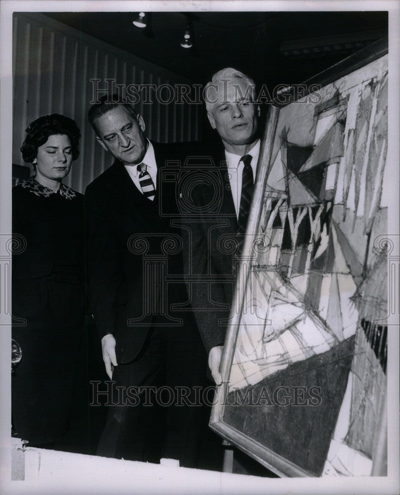 1961 Press Photo Nini James Lofstrom Franklin Page - Historic Images