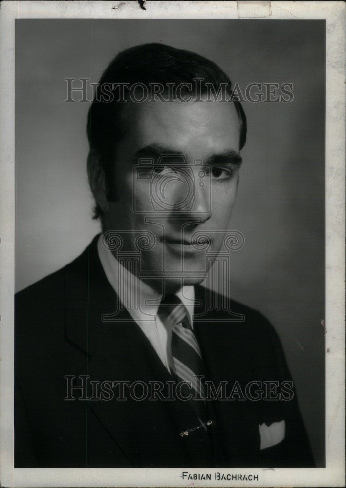 1973 Press Photo Louis Fabian Bachrach Photographer - Historic Images