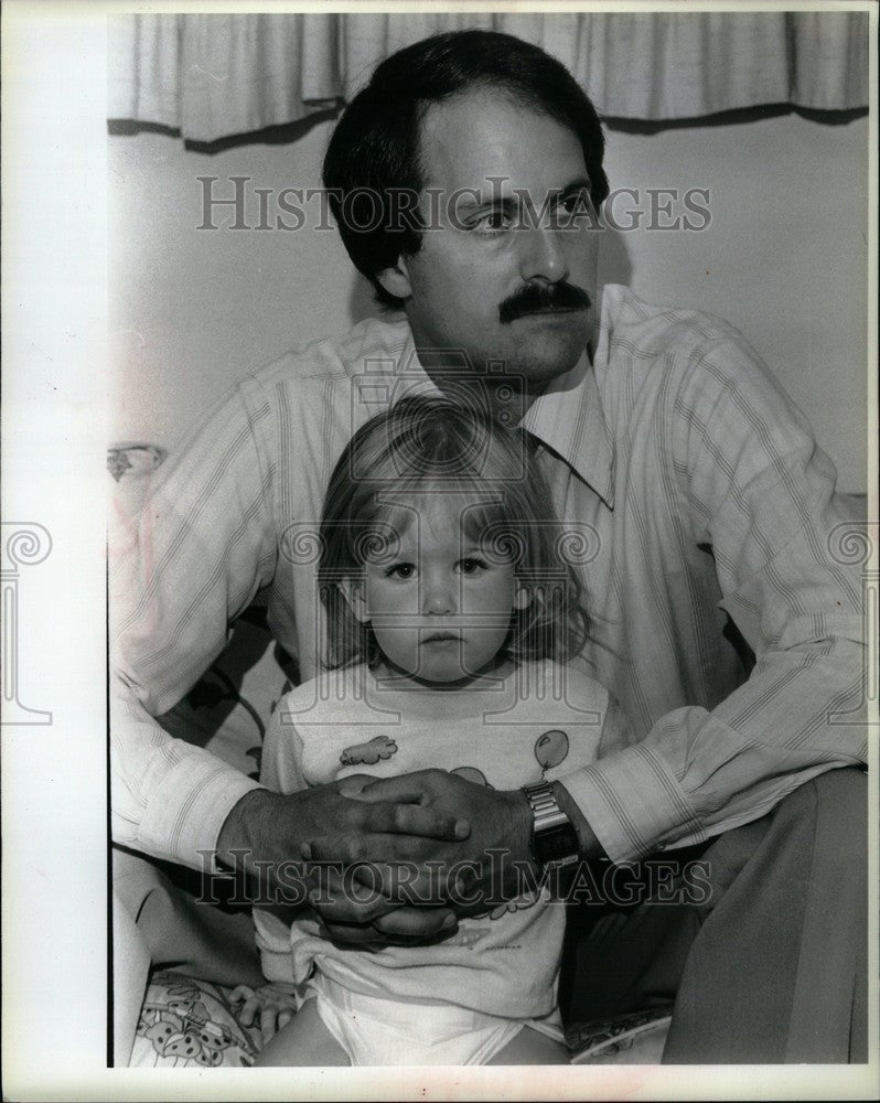 1984 Press Photo Jeffrey Padden Michigan State Rep. - Historic Images