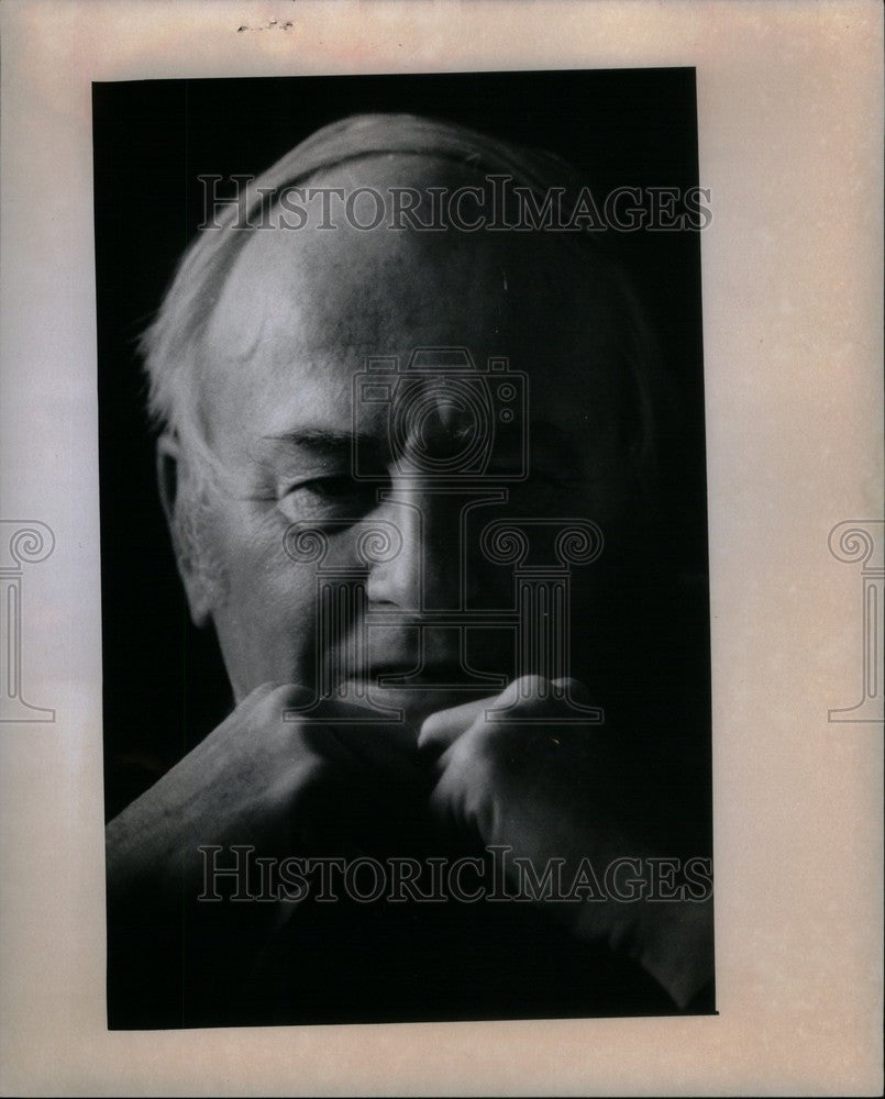 1974 Press Photo Vance Packard Author Journalist - Historic Images