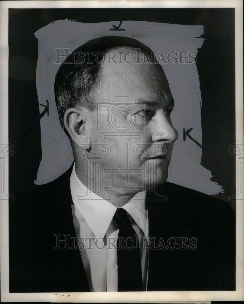 1962 Press Photo Vance Packard Author Status Seekers - Historic Images