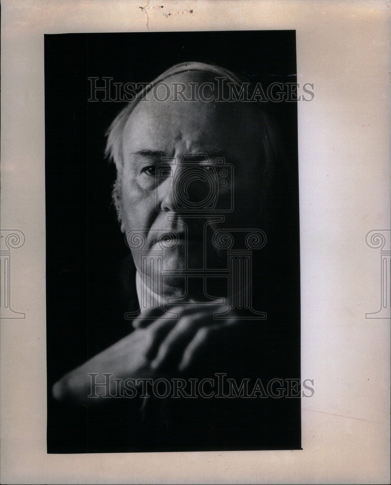 1974 Press Photo Vance Packard American journalist - Historic Images