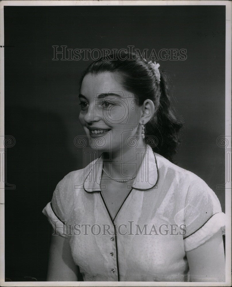 1960 Press Photo Lois Carole Pachucki Pianist Musician - Historic Images