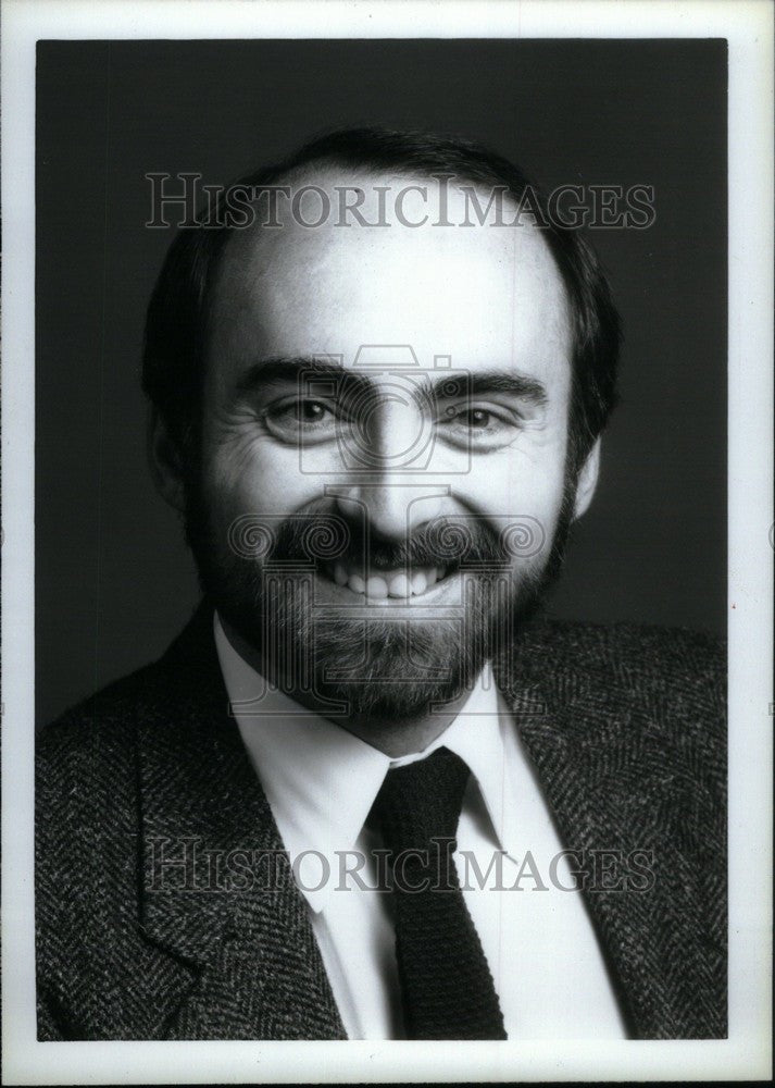 1986 Press Photo Bill Pace WTVS Producer - Historic Images