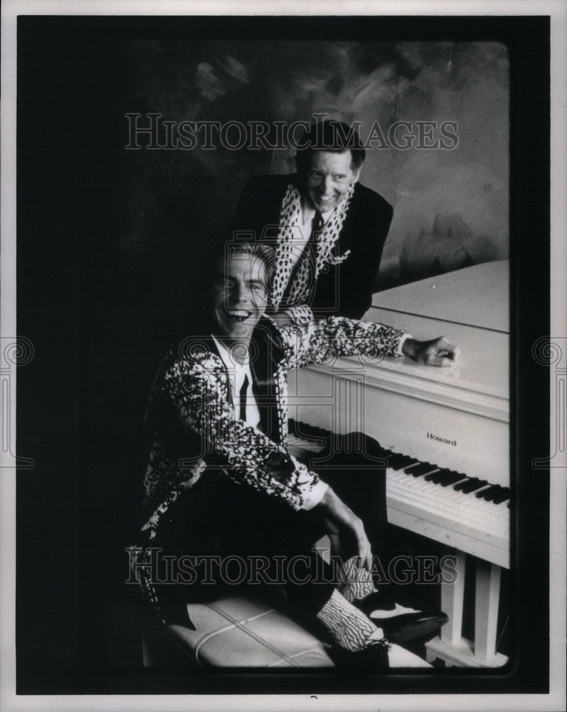 1989 Press Photo Jerry Lee Lewis  American Pianist - Historic Images