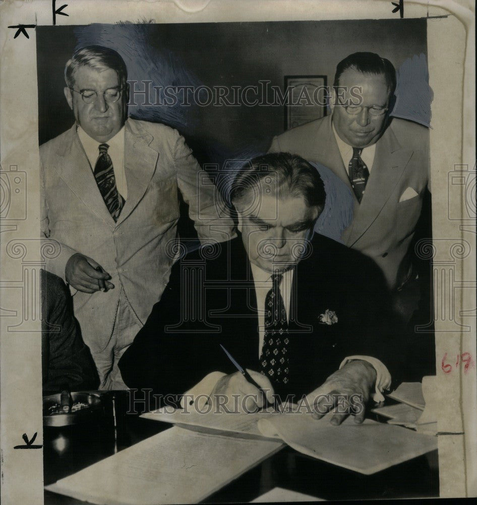 1949 Press Photo John L. Lewis - Historic Images