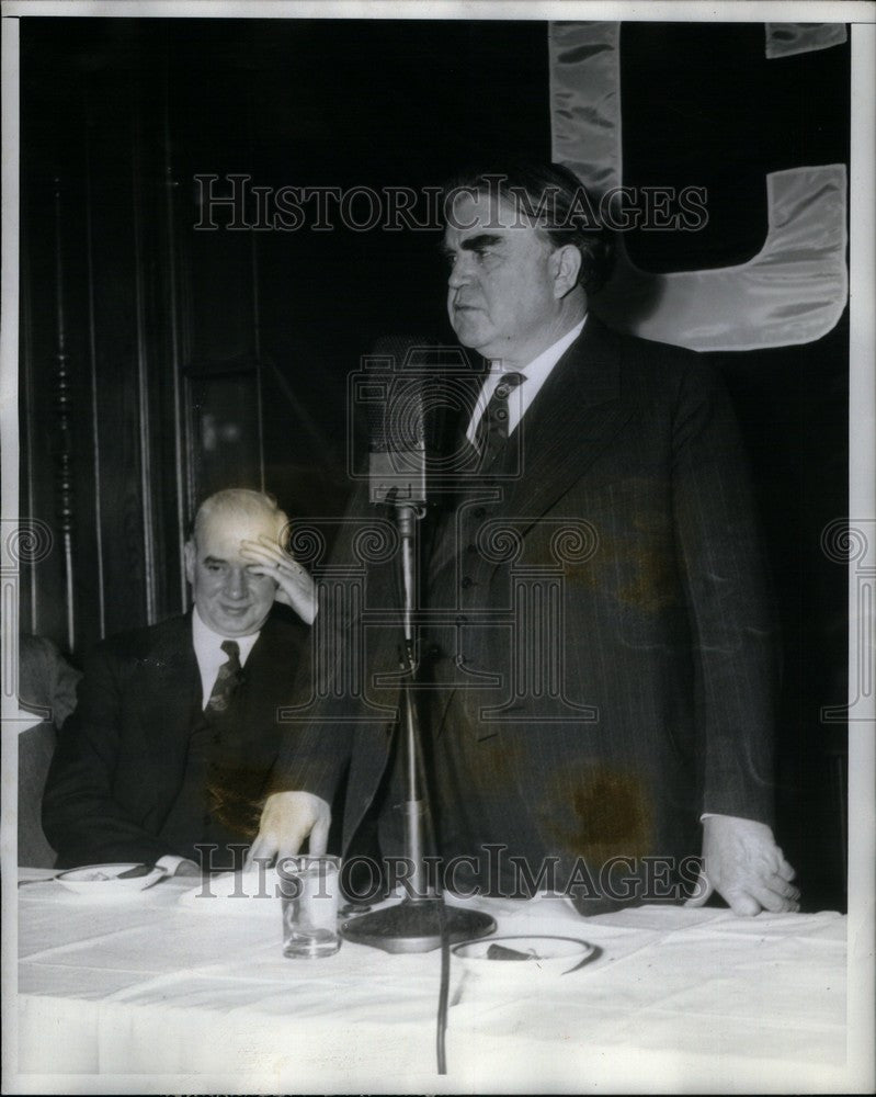 1940 Press Photo John L. Lewis Philip Murray - Historic Images