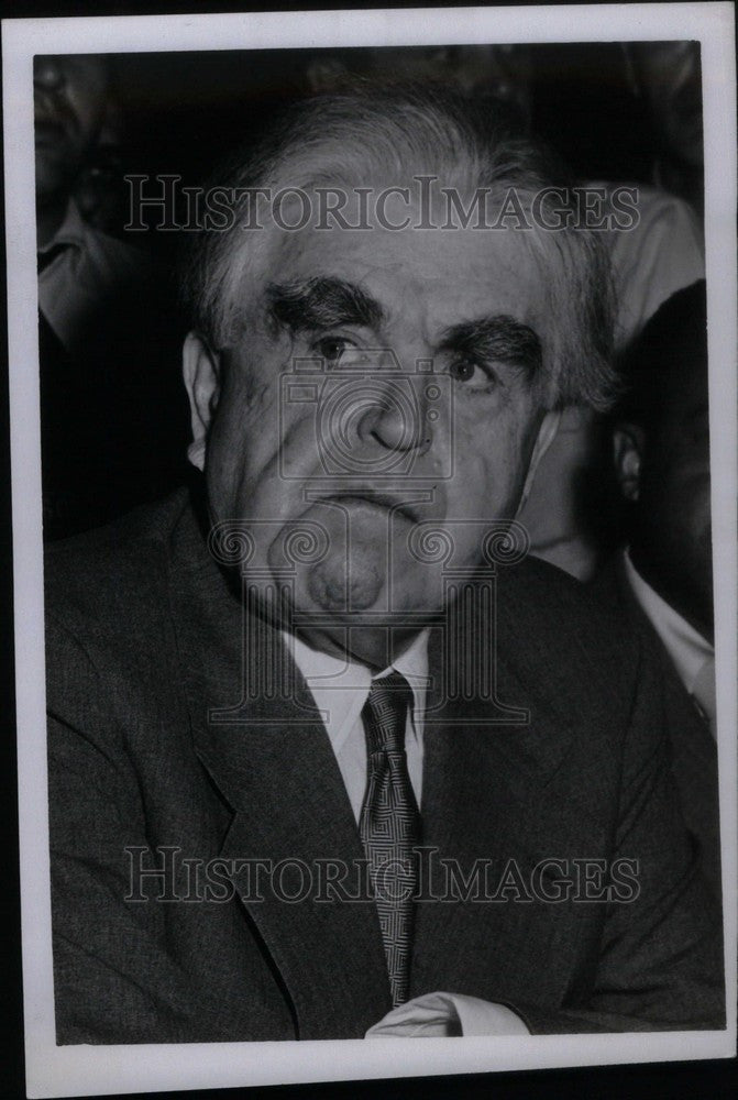 1951 Press Photo John L. Lewis Miner Labor leader - Historic Images