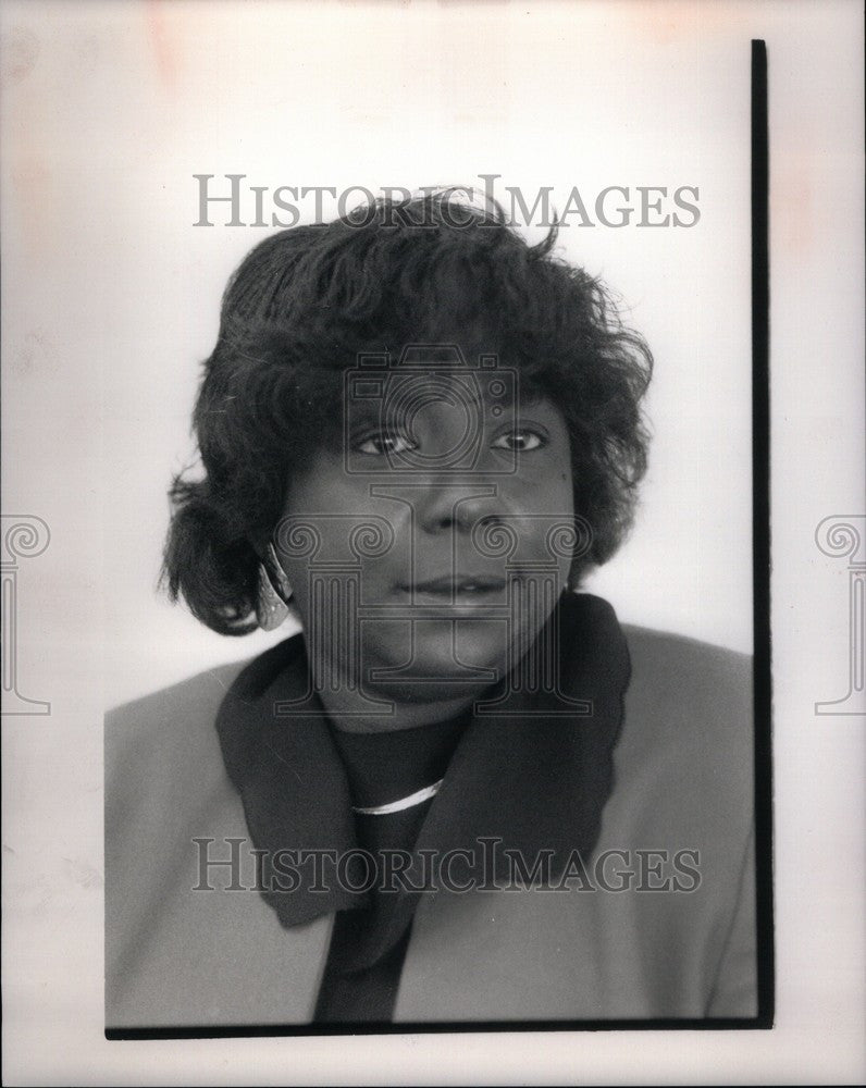 1988 Press Photo Sociologist, Wayne State Universtiy - Historic Images