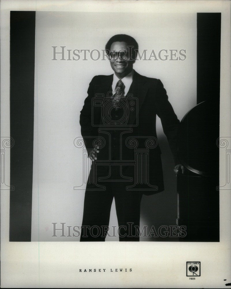 Press Photo Ramsey Lewis American jazz composer - Historic Images