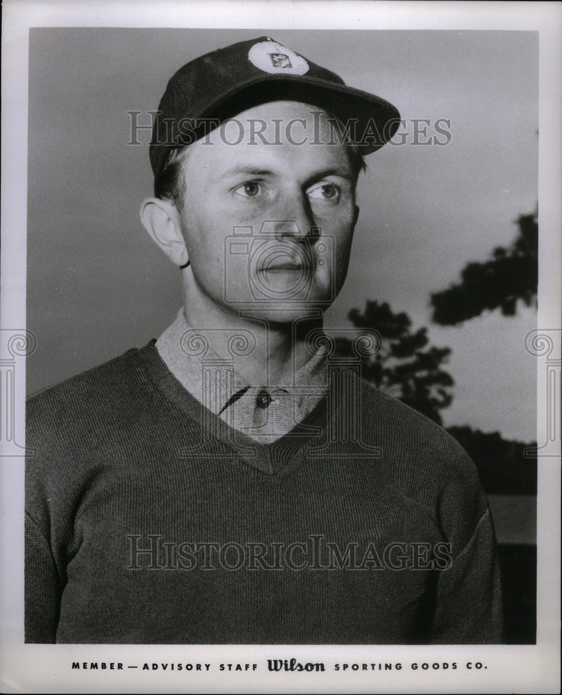 1955 Press Photo Dick Knight Golfer - Historic Images