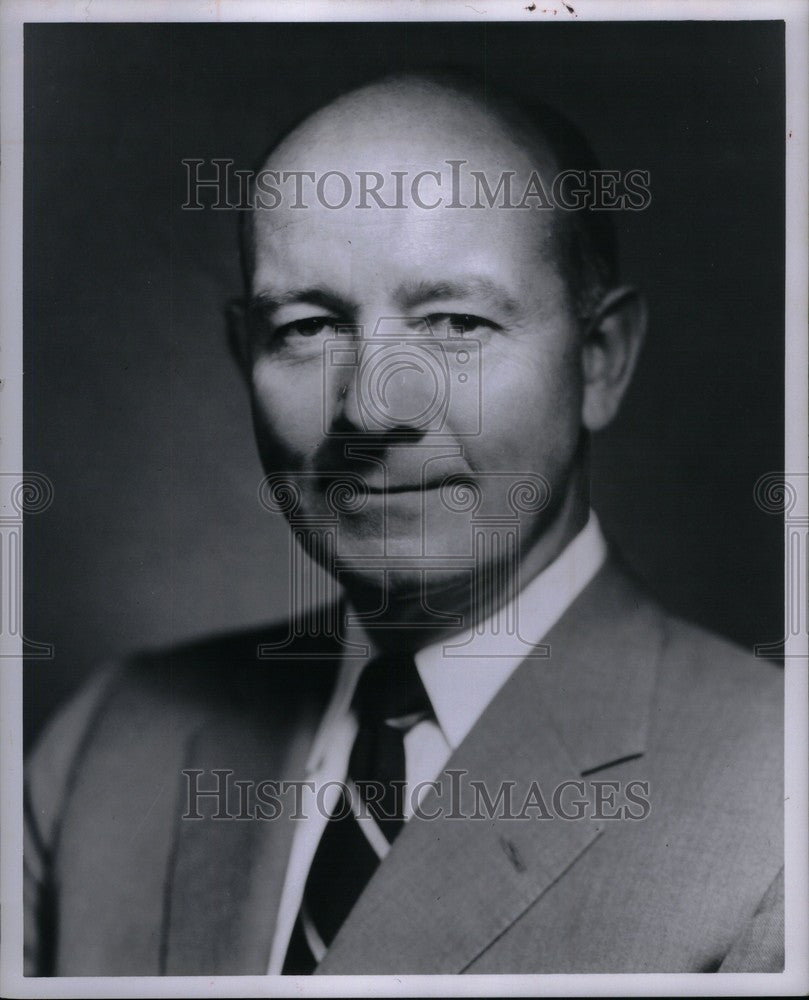 1968 Press Photo James Knight Newspaper Publisher - Historic Images