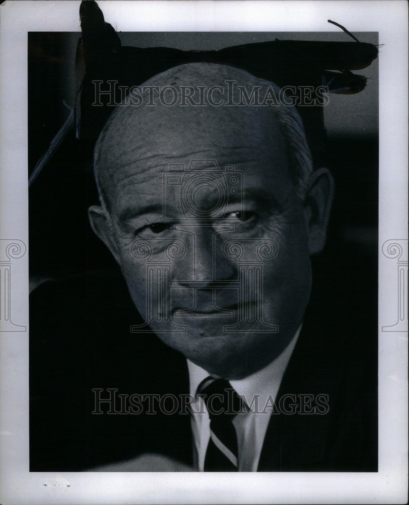 Press Photo James Knight Newspaper Publisher - Historic Images