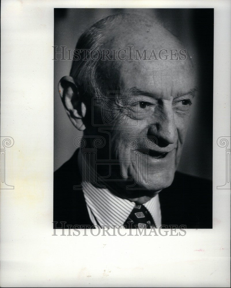 1982 Press Photo James L. Knight American Publisher - Historic Images