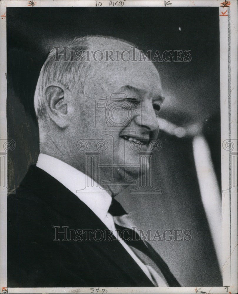 1964 Press Photo John S. Knight Detroit - Historic Images