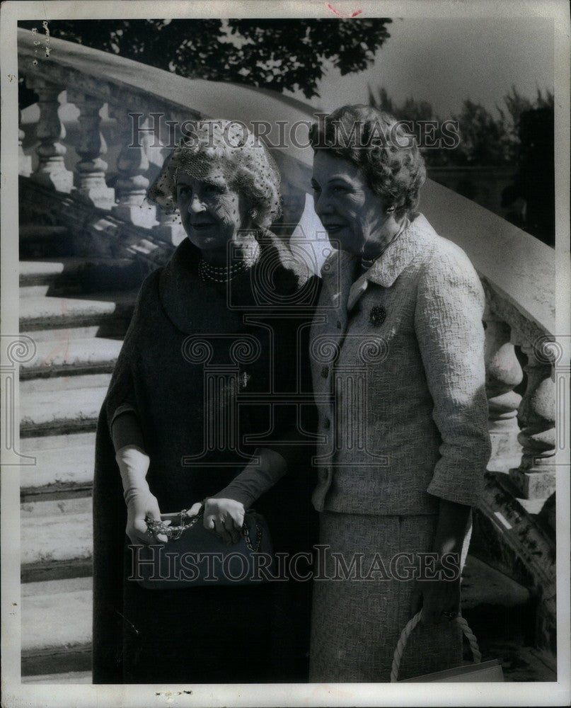 1966 Press Photo Mrs John S Knight Free Press President - Historic Images