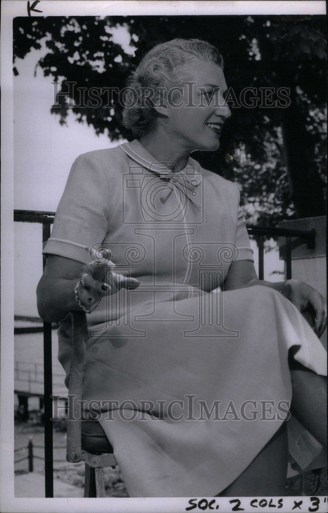 1955 Press Photo John Shively Knight - Historic Images