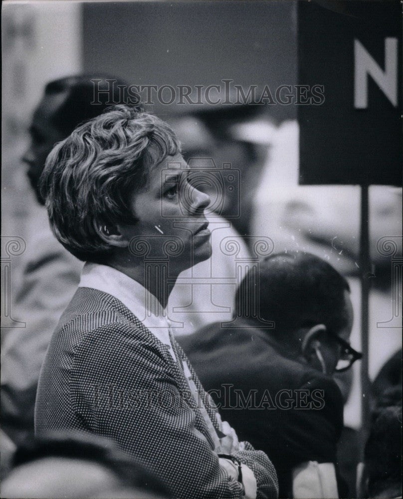 1968 Press Photo democrat patti knox - Historic Images