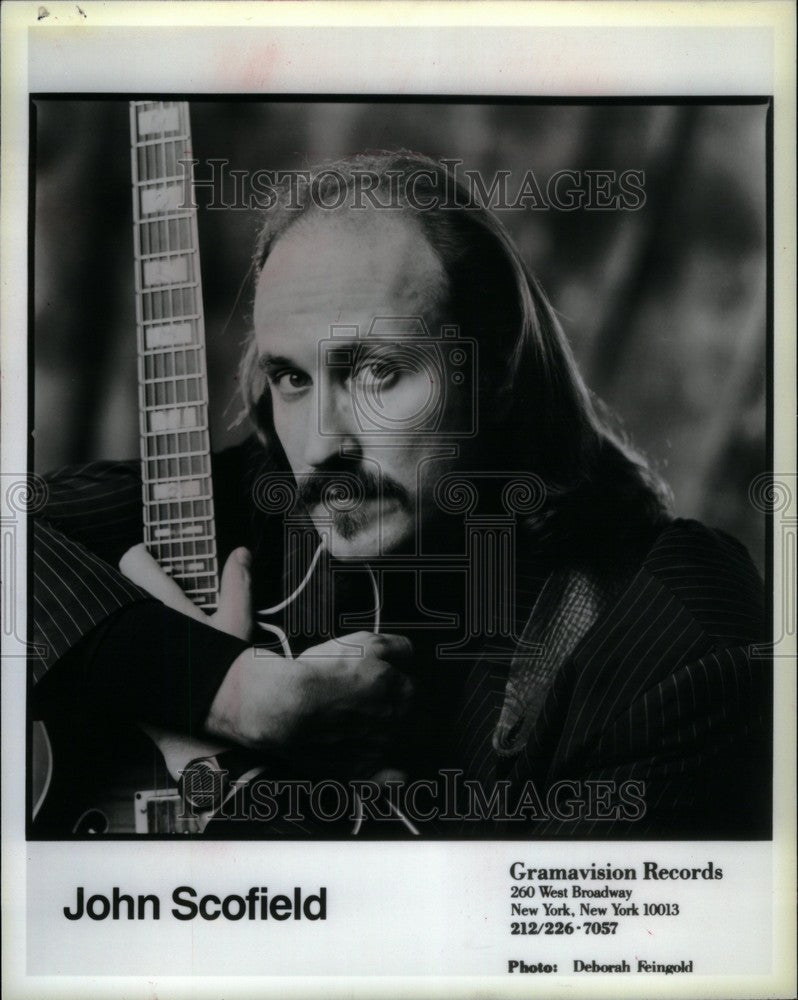 1966 Press Photo John Scofield American jazz guitarist - Historic Images