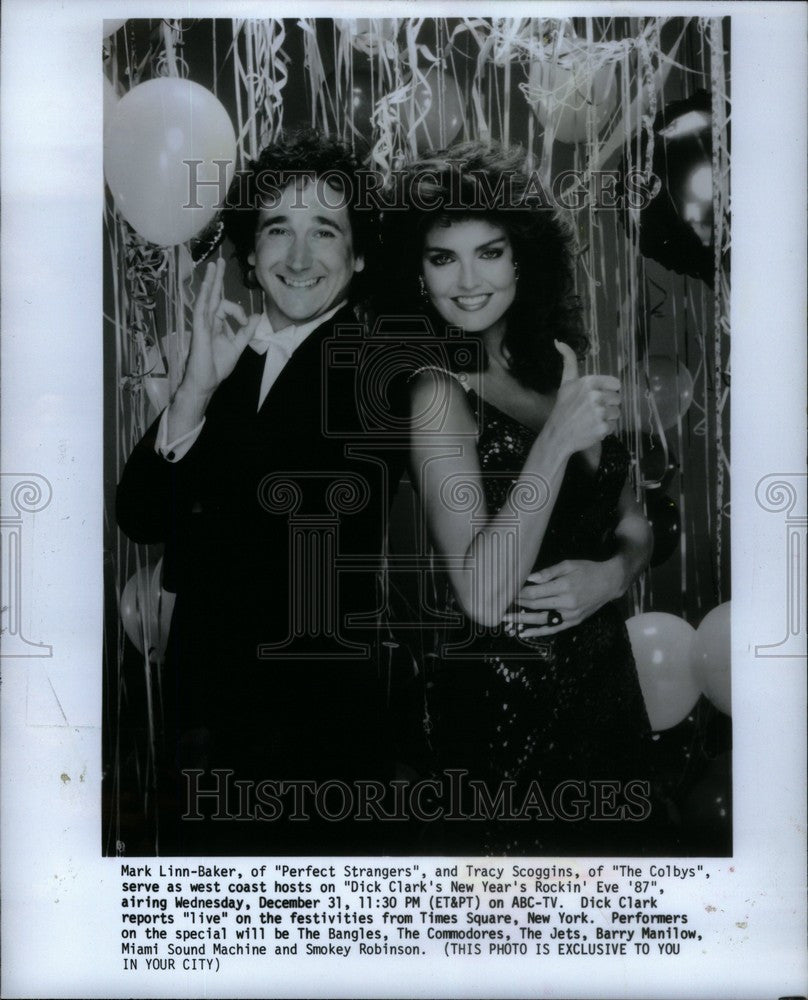 1986 Press Photo Mark Linn-Baker Actor - Historic Images