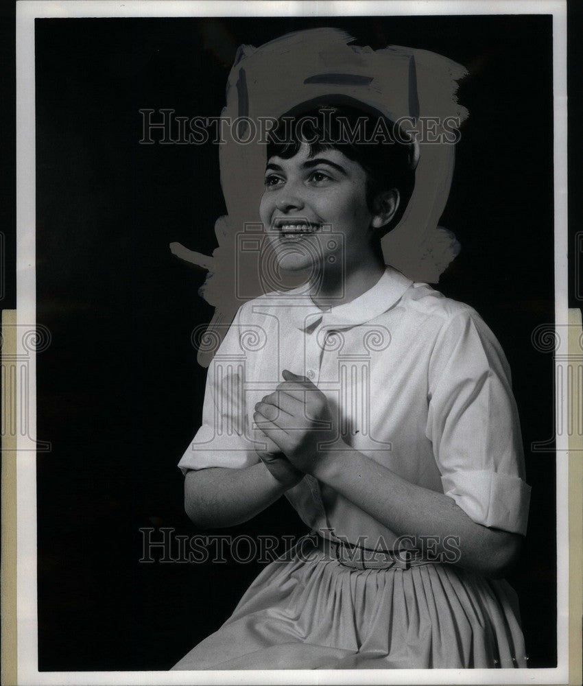 1965 Press Photo Chi Chi Rubine Actress The Fantasticks - Historic Images