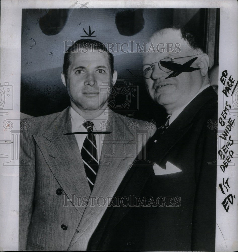 1951 Press Photo Serge Rubinstein - Historic Images