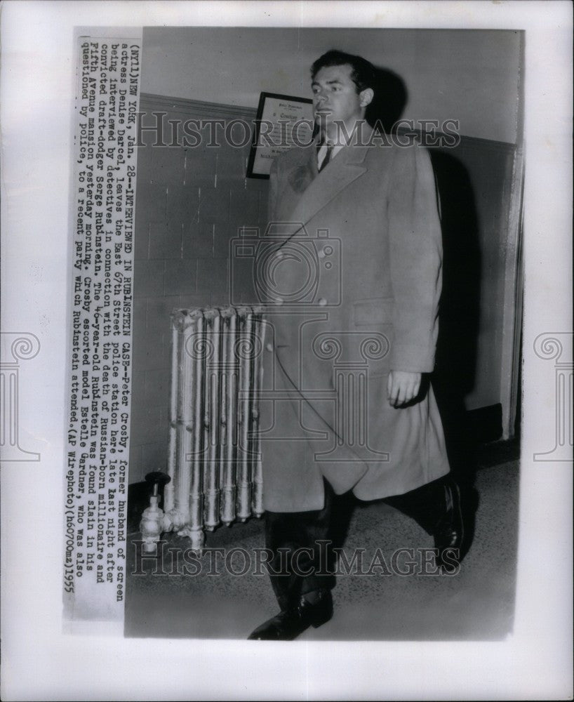 1955 Press Photo Peter Crosby - Historic Images